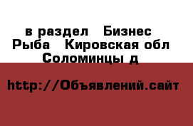  в раздел : Бизнес » Рыба . Кировская обл.,Соломинцы д.